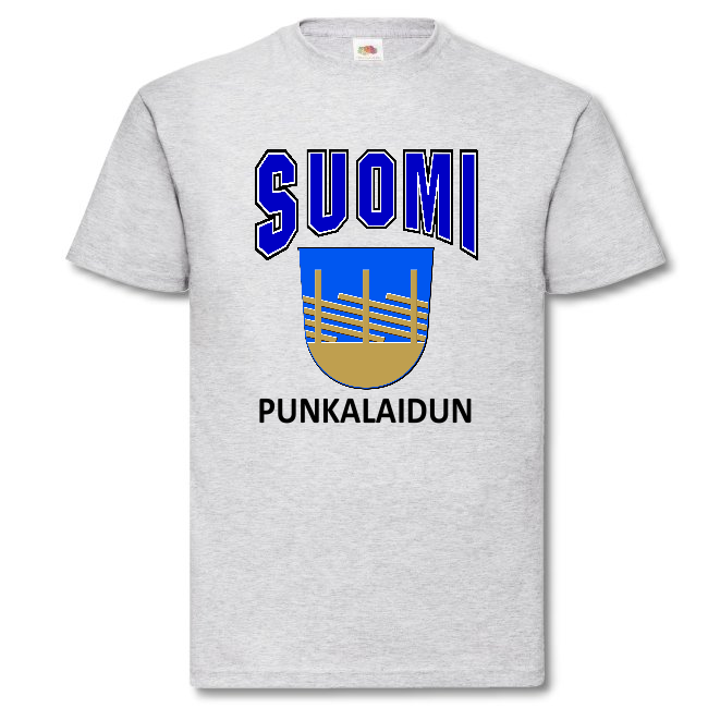 T-PAITA - SUOMI VAAKUNA - PUNKALAIDUN