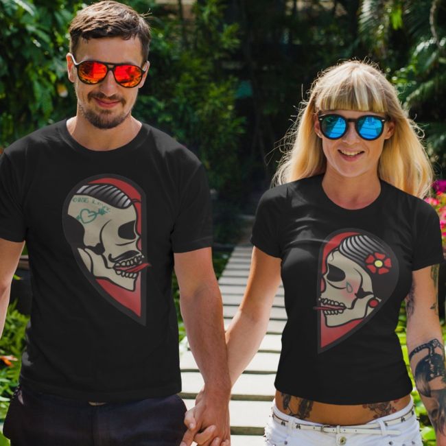 NAISTEN PAITA MUSTA - PUOLIKAS (1379)