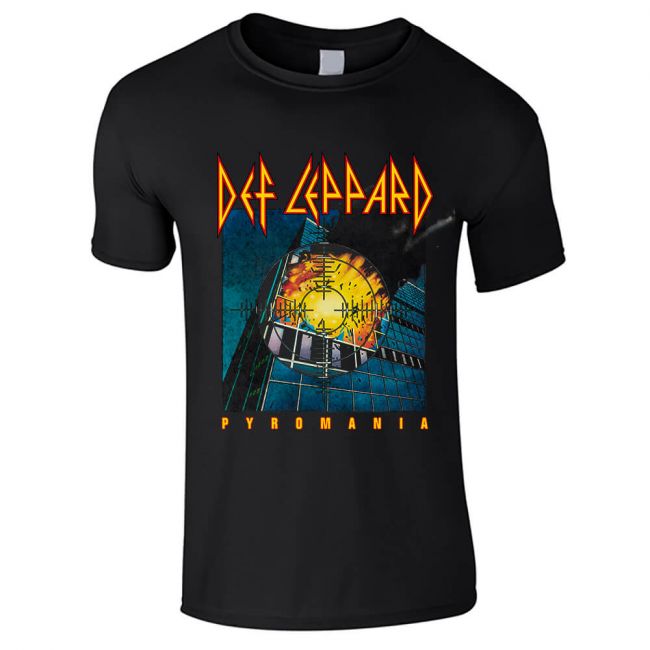 T-PAITA - PYROMANIA - DEF LEPPARD (LF8329)