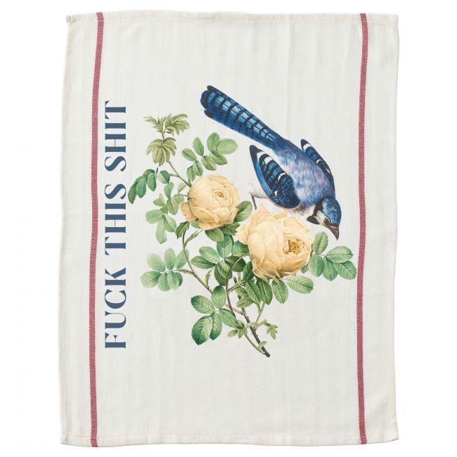 KEITTIÖPYYHE RAITA - LINTUNEN (00 1733)