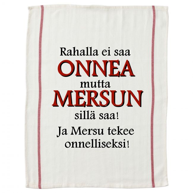 KEITTIÖPYYHE RAITA - ONNI MERSU (00 1462)
