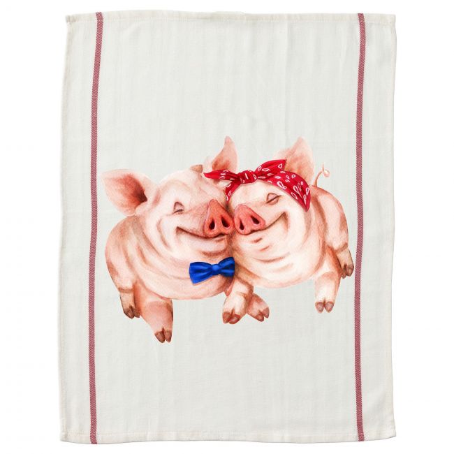 KEITTIÖPYYHE RAITA - ROKKI POSSUT (2704)