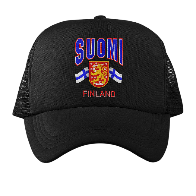 Verkkoperälippis SUOMI/VAAKUNA LIPUILLA