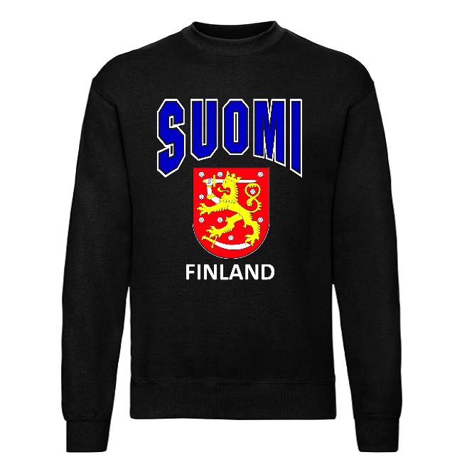 COLLEGE musta - SUOMI FINLAND (00 687)