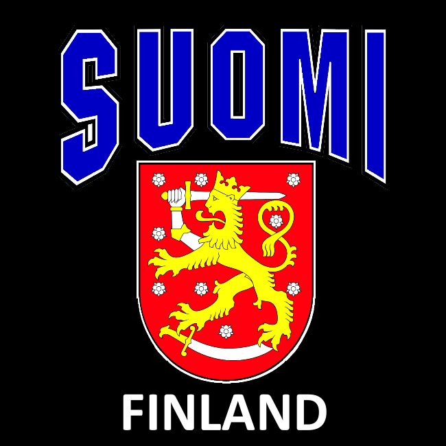 COLLEGE musta - SUOMI FINLAND (00 687)