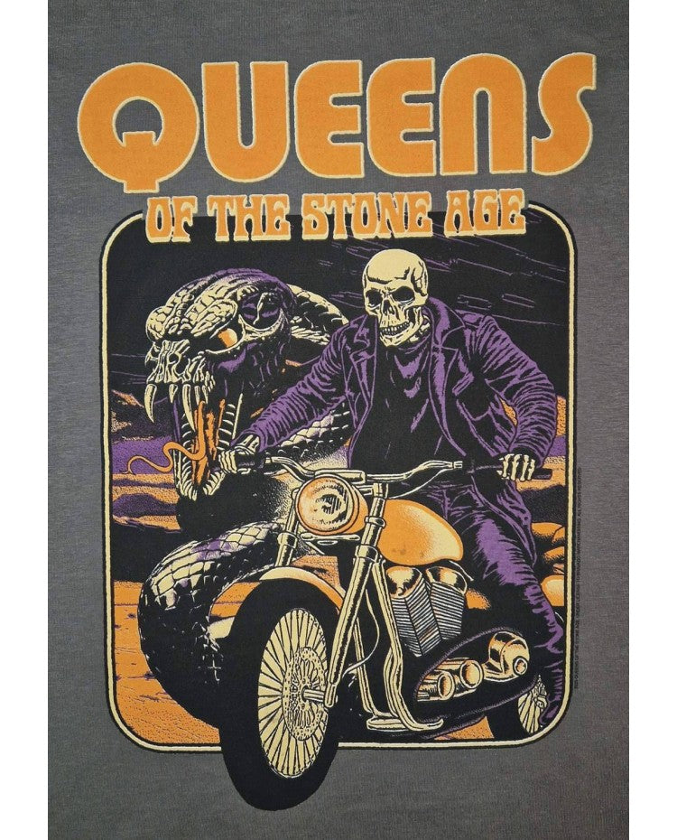 T-PAITA harmaa - Queens of the Stone Age Rider