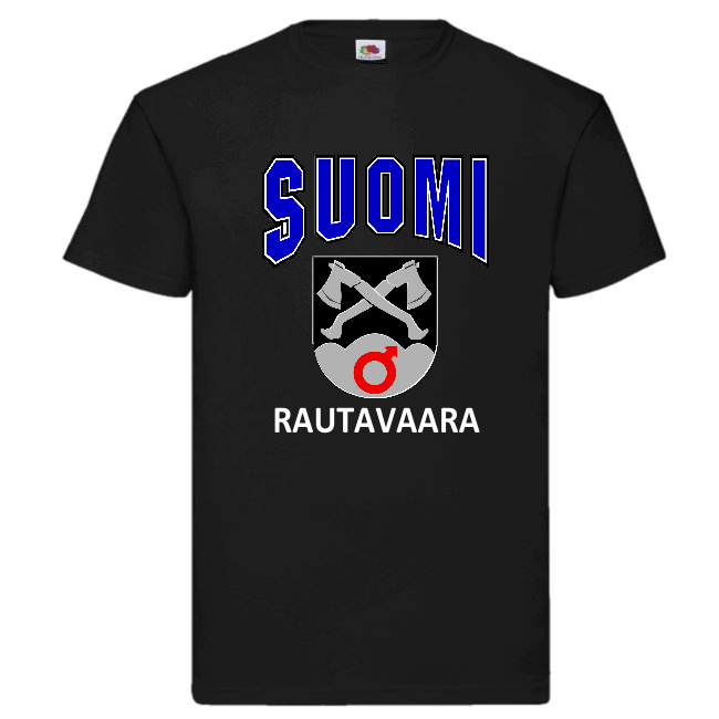 T-PAITA - SUOMI VAAKUNA - RAUTAVAARA