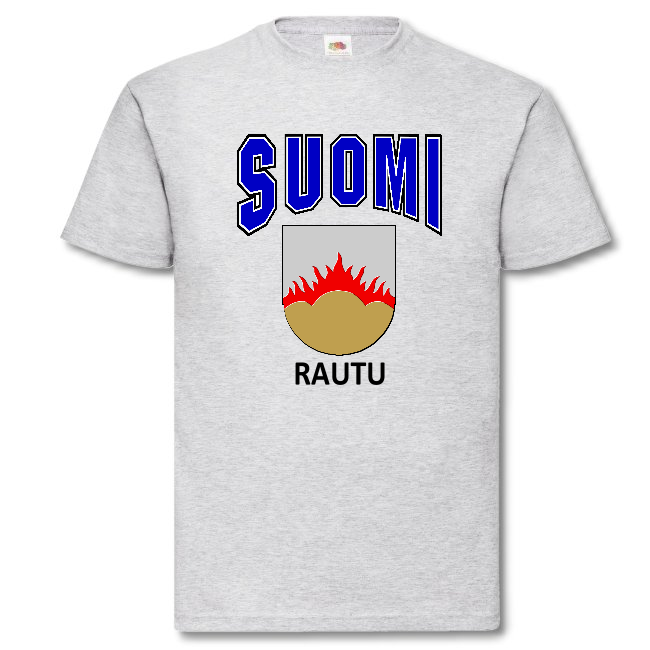 T-PAITA - SUOMI VAAKUNA - RAUTU