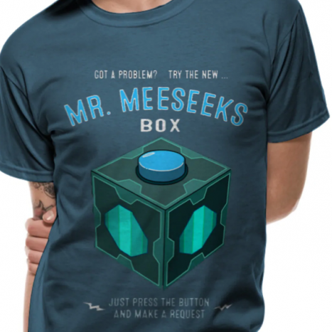 T-PAITA - RICK & MORTY - MESEEKS BOX (LF8390)