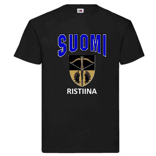T-PAITA - SUOMI VAAKUNA - RISTIINA