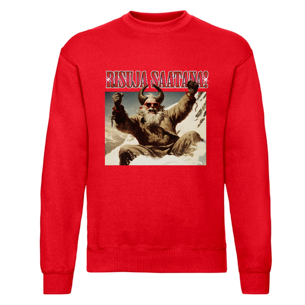 JOULU COLLEGE PUNAINEN - RISUJA SAATANA (2598)