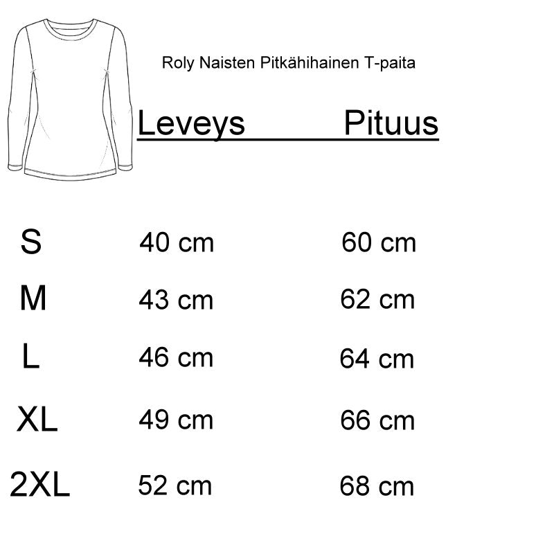 NAISTEN PITKÄHIHAINEN PAITA musta - SKULLS (00 2383)