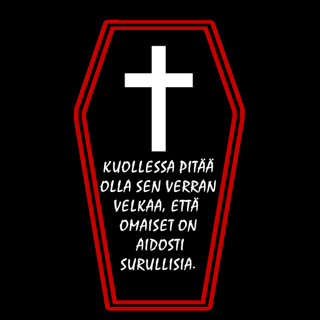 T-PAITA musta - RUUMISARKKU (00 3026)