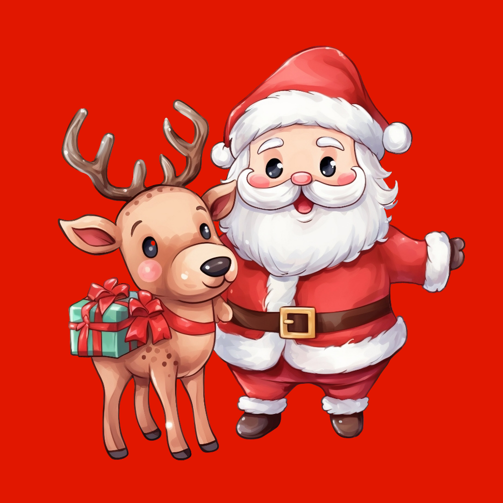 JOULU COLLEGE PUNAINEN - PUKKI JA PORO (2606)