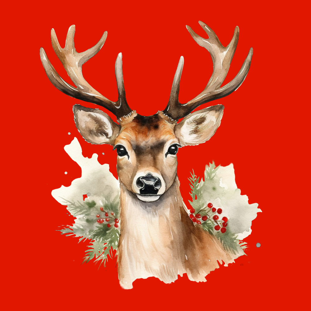 JOULU COLLEGE PUNAINEN - PORO (2607)