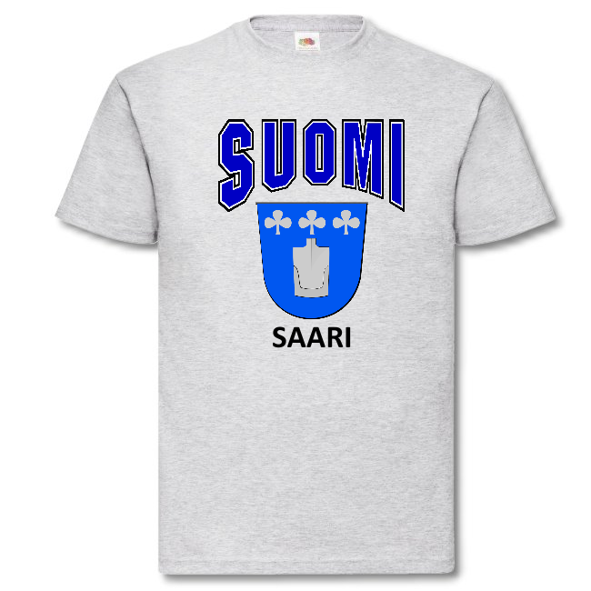 T-PAITA - SUOMI VAAKUNA - SAARI
