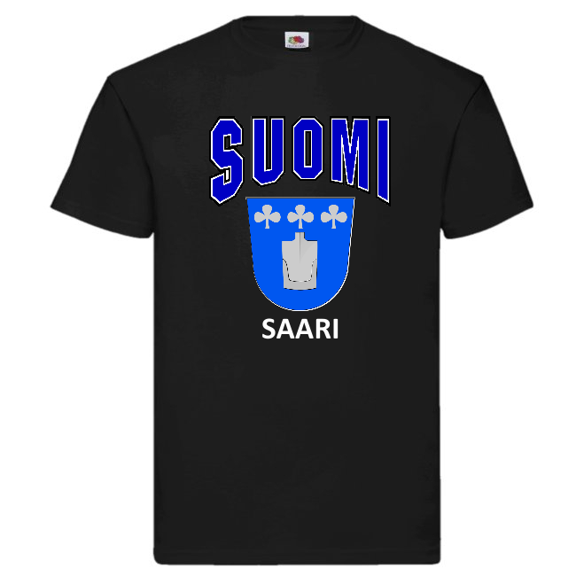 T-PAITA - SUOMI VAAKUNA - SAARI