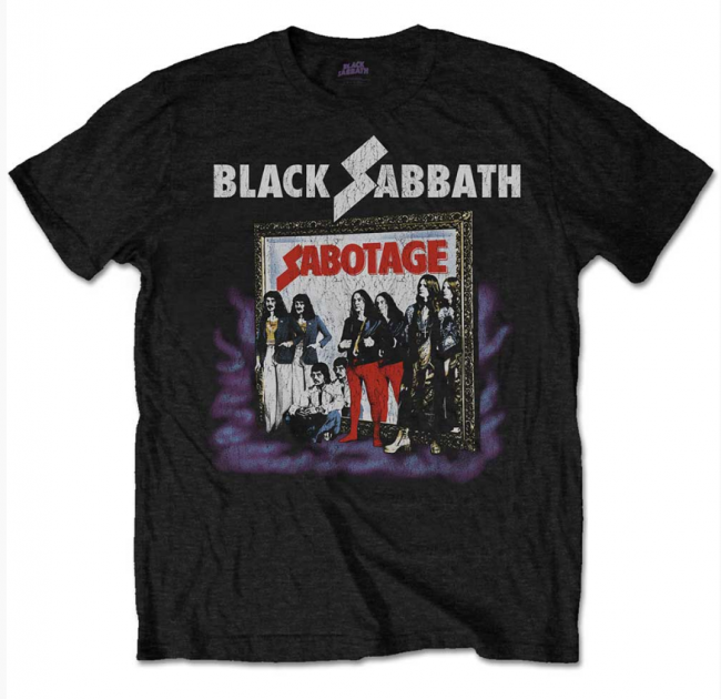 T-PAITA - BLACK SABBATH - SABOTAGE