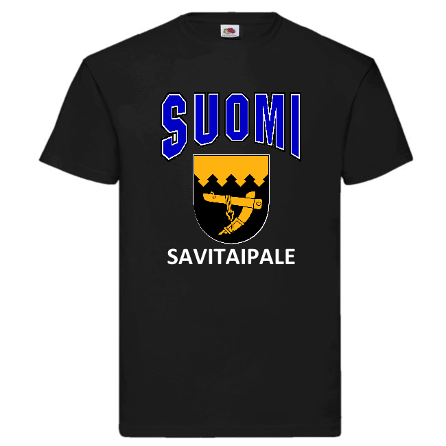 T-PAITA - SUOMI VAAKUNA - SAVITAIPALE