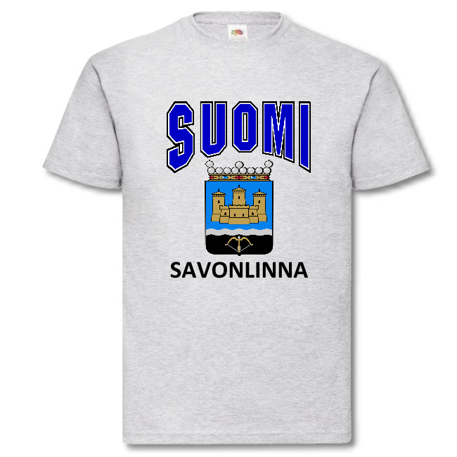T-PAITA - SUOMI VAAKUNA - SAVONLINNA