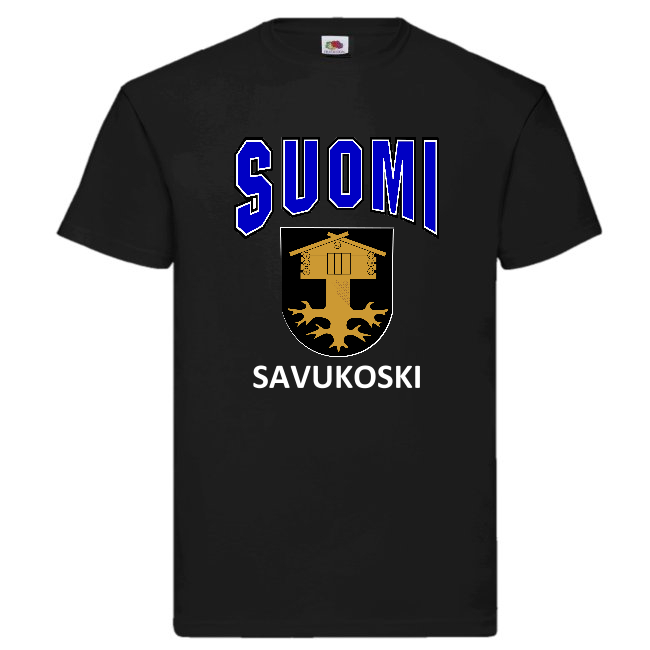 T-PAITA - SUOMI VAAKUNA - SAVUKOSKI