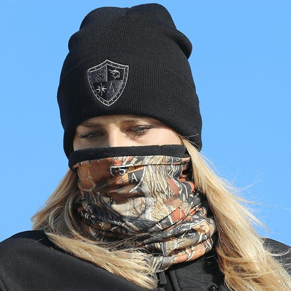 FLEECE PUFF HUIVI - FOREST CAMO (SC107)