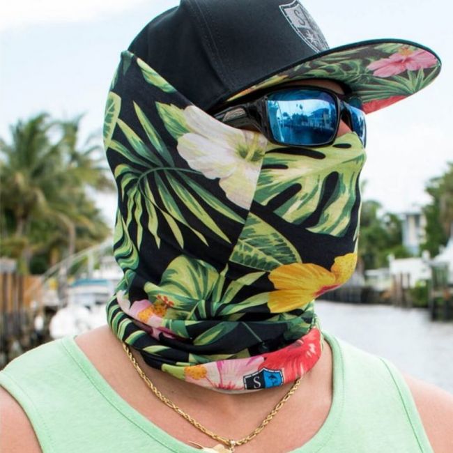 PUFF HUIVI - HAWAIIAN FLORAL