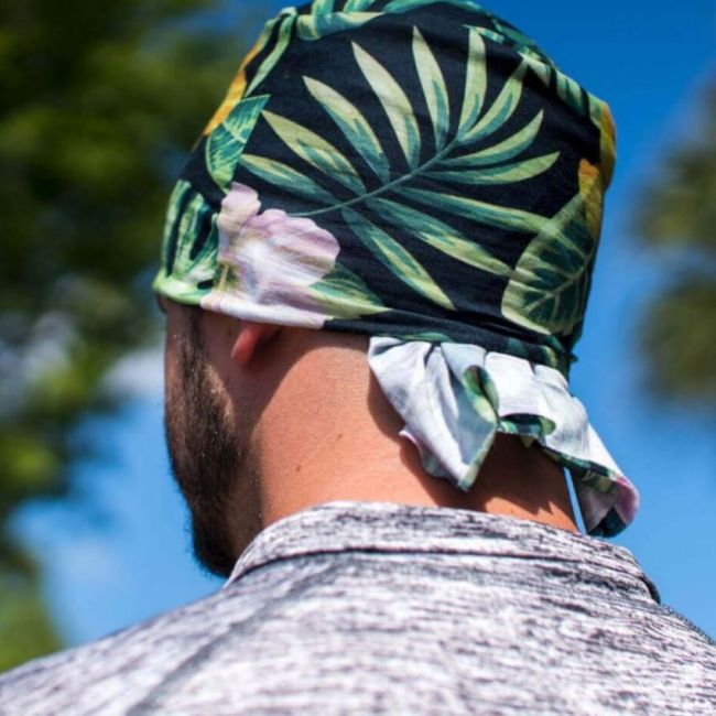 PUFF HUIVI - HAWAIIAN FLORAL