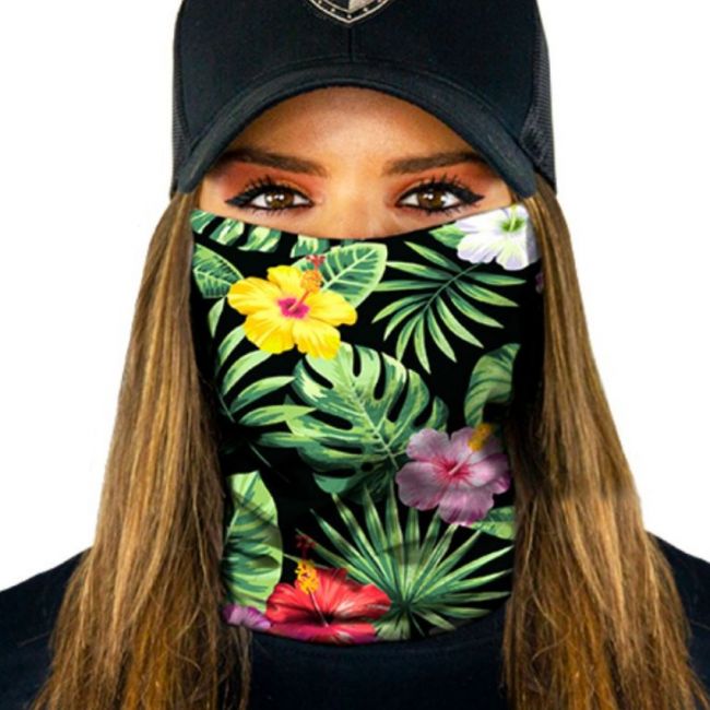 PUFF HUIVI - HAWAIIAN FLORAL