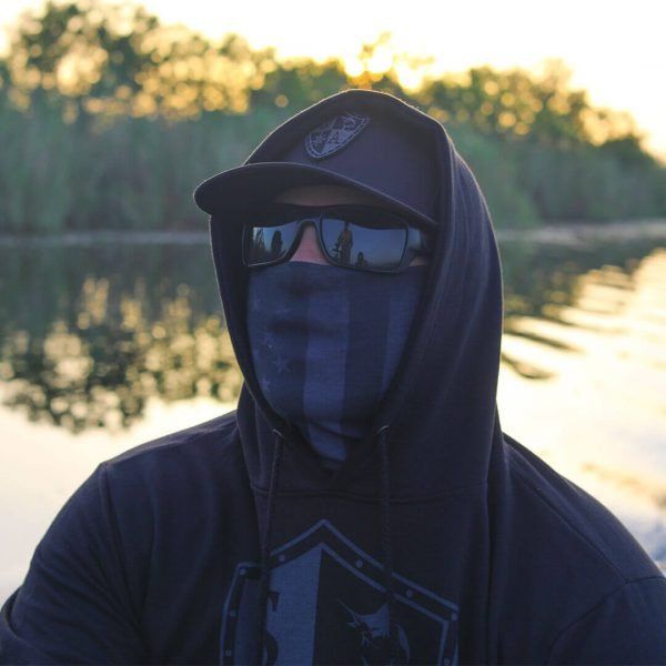 PUFF HUIVI - BLACKOUT AMERICAN FLAG (SC81)