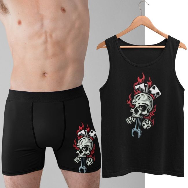 BOXERIT + HIHATON SKULL & WRENCH (1655)