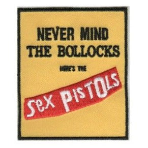 KANGASMERKKI SEX PISTOLS - NEVER MIND THE BOLLOCKS (50600)