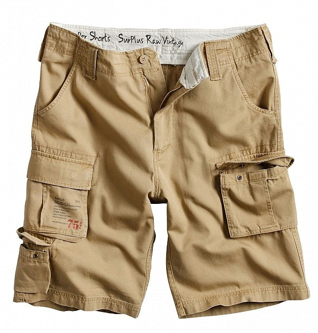 SHORTSIT - TROOPER SHORTS BEIGE WASHED - SURPLUS