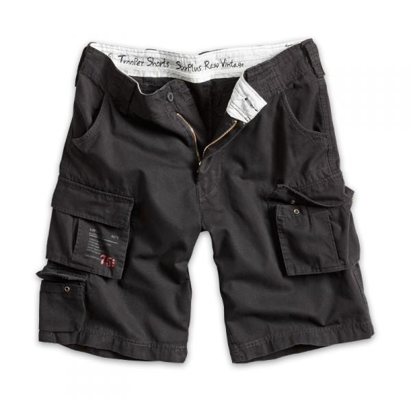 SHORTSIT - TROOPER SHORTS MUSTA - SURPLUS