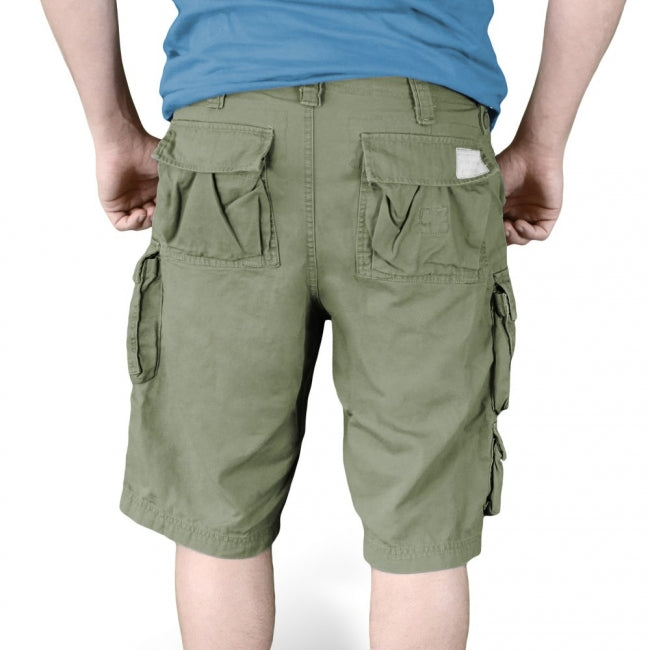 SHORTSIT - TROOPER SHORTS OLIVE WASHED - SURPLUS