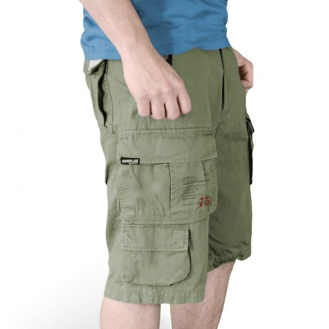 SHORTSIT - TROOPER SHORTS OLIVE WASHED - SURPLUS