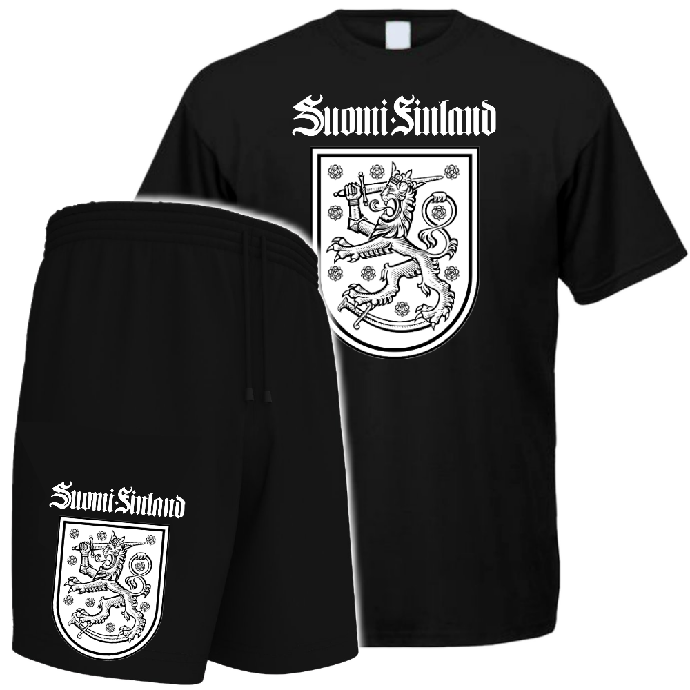 Shortsisetti - SUOMI FINLAND (2665)