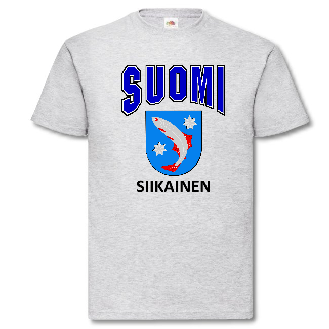 T-PAITA - SUOMI VAAKUNA - SIIKAINEN