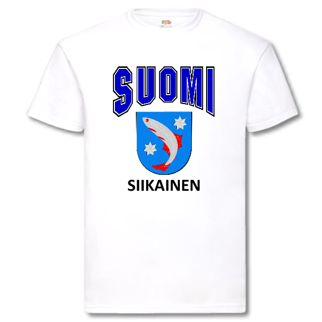 T-PAITA - SUOMI VAAKUNA - SIIKAINEN