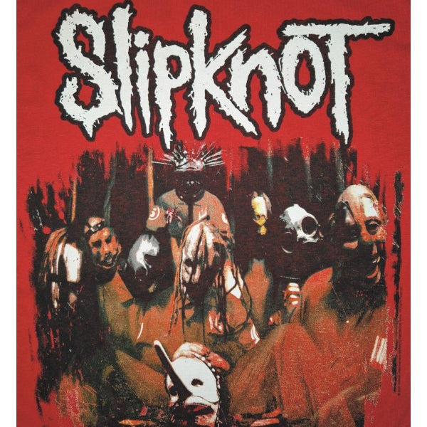 T-PAITA punainen - Slipknot JudgePhoto (LF8684)