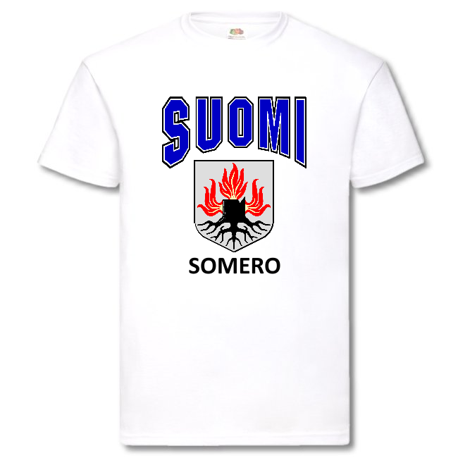 T-PAITA - SUOMI VAAKUNA - SOMERO