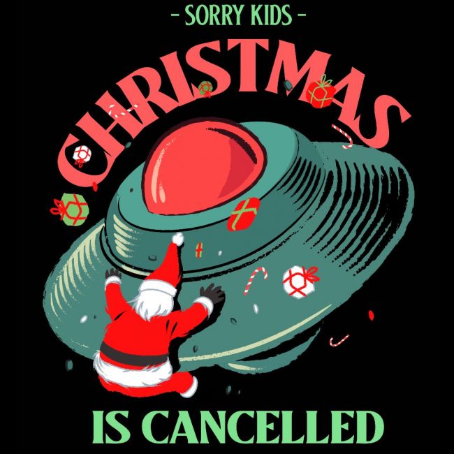 JOULUPAITA MUSTA - CHRISTMAS IS CANCELLED
