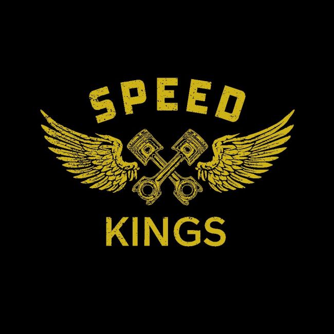 T-Paita - SPEED & GLORY - SPEED KINGS (00 440)