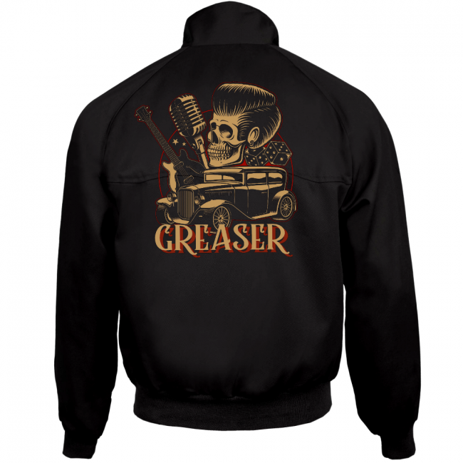 SPEED KINGS Harrington takki - GREASER (115)