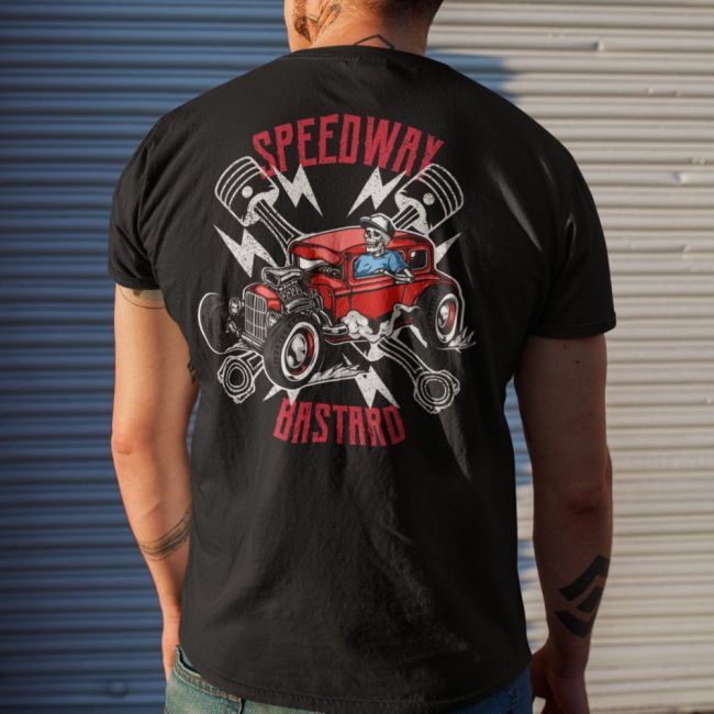 T-Paita - SPEEDWAY BASTARD - SPEED KINGS (00 1180)