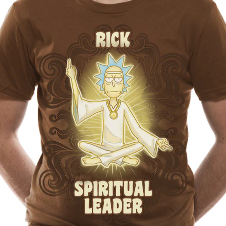 T-PAITA - RICK & MORTY - SPIRITUAL LEADER (LF8439)