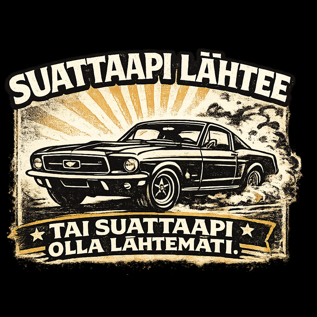 SAVOLAISTEN VAUHTI T-PAITA MUSTA - SUATTAAPI LÄHTEE