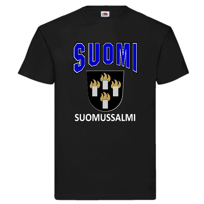 T-PAITA - SUOMI VAAKUNA - SUOMUSSALMI