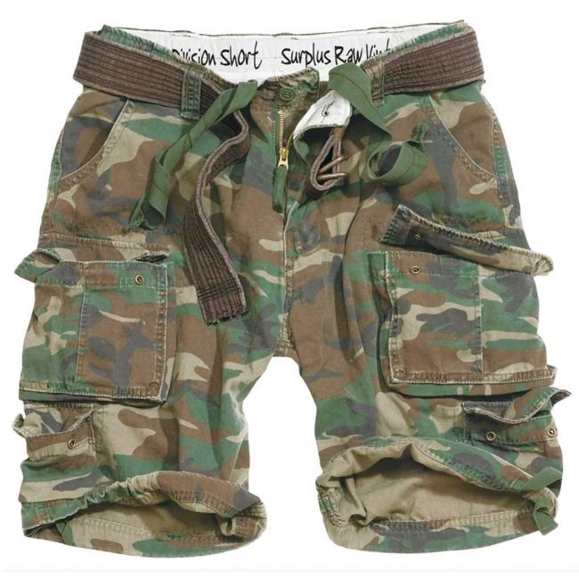 SHORTSIT - DIVISION SHORTS WOODLAND WASHED - SURPLUS