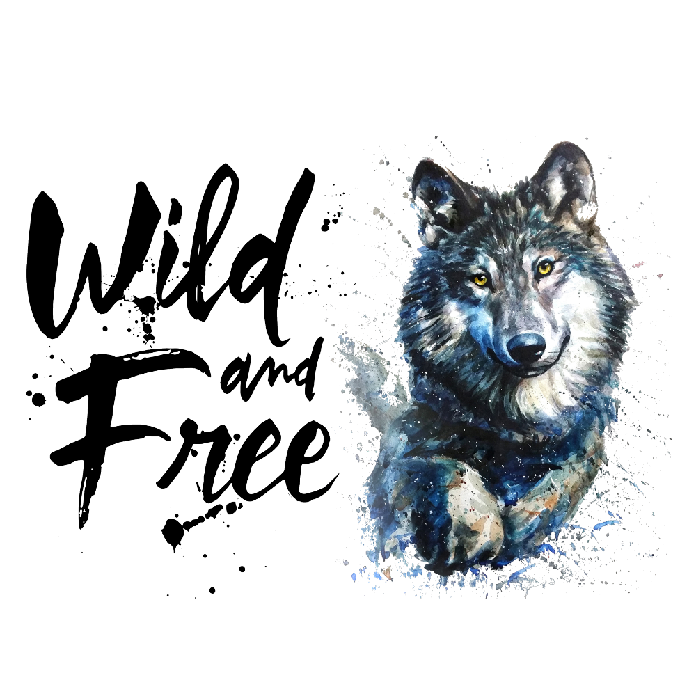 PAITAKUVA - WILD AND FREE WOLF (00 154)